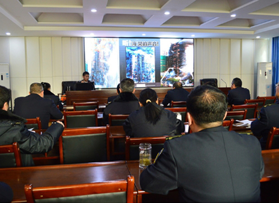 河北興國(guó)防汛設(shè)備科技有限公司召開(kāi)2019年度消防安全知識(shí)培訓(xùn)會(huì)